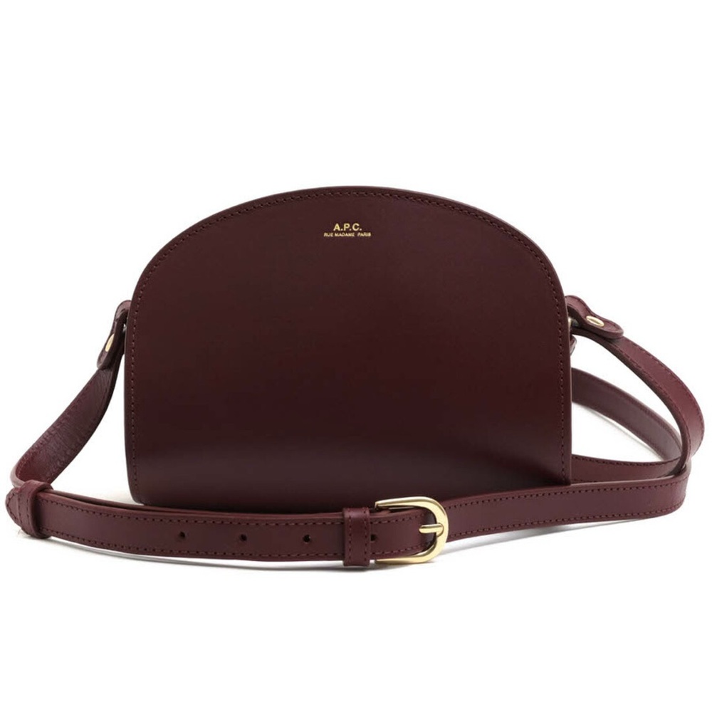 A.P.C. Demi-Lune Crossbody Bag